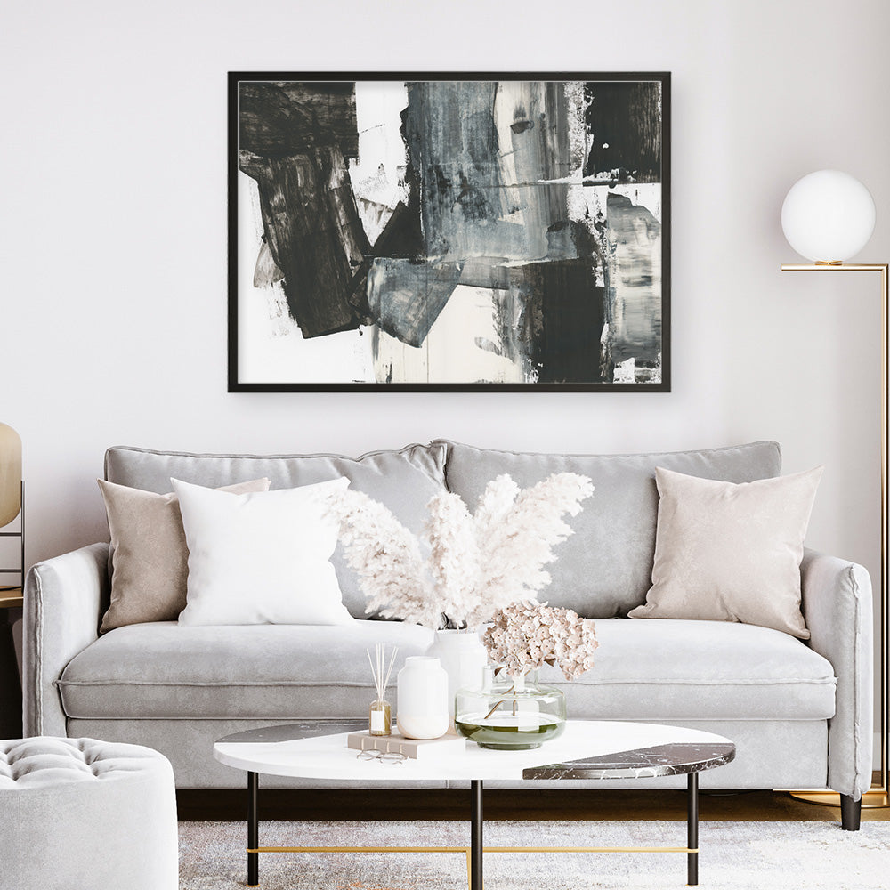 Shop Rave Review II Art Print a painted abstract themed wall art print from The Print Emporium wall artwork collection - Buy Australian made fine art painting style poster and framed prints for the home and your interior decor room, TPE-PC-WZ448-AP