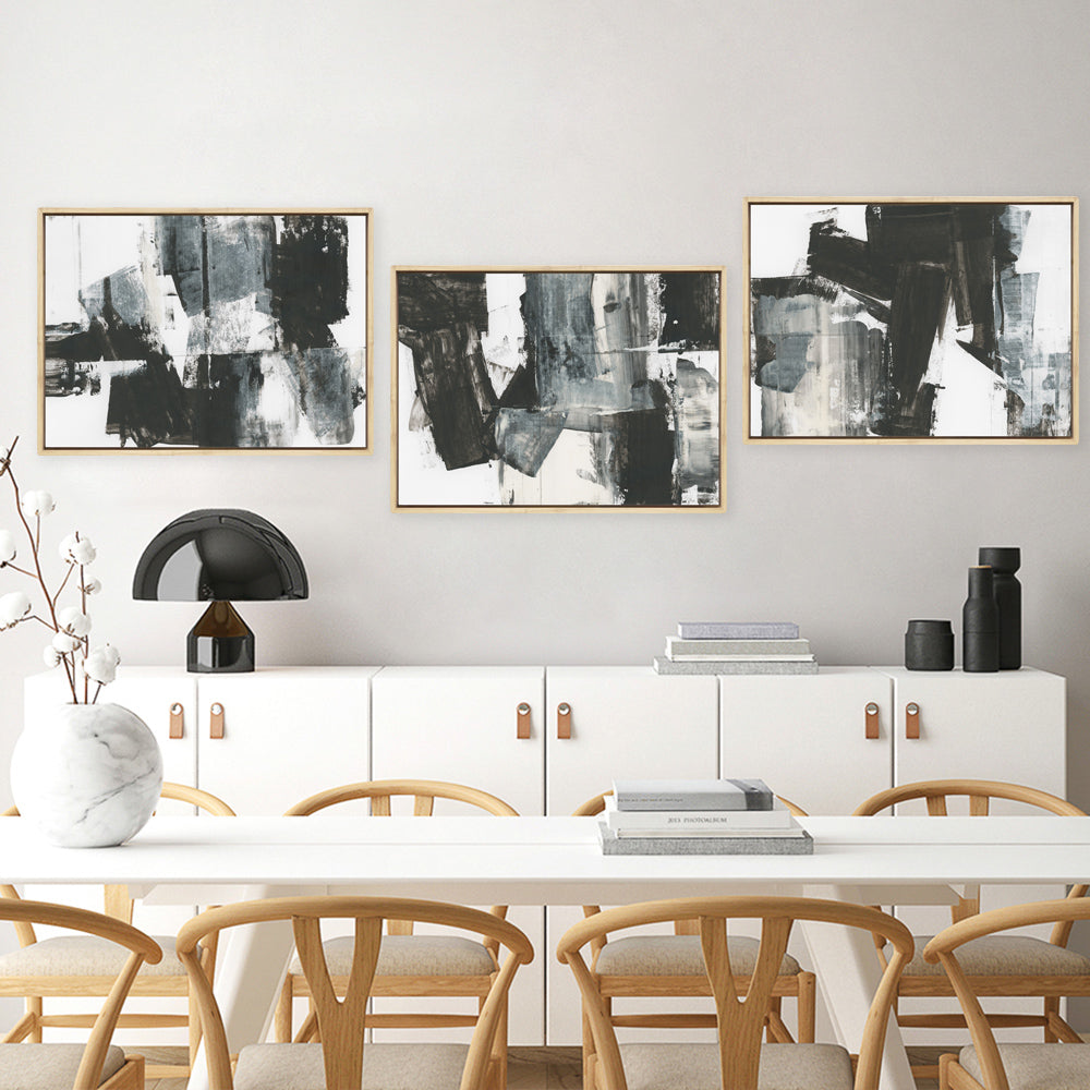 Shop Rave Review II Canvas Print a painted abstract themed framed canvas wall art print from The Print Emporium artwork collection - Buy Australian made fine art painting style stretched canvas prints for the home and your interior decor space, TPE-PC-WZ448-CA-35X46-NF