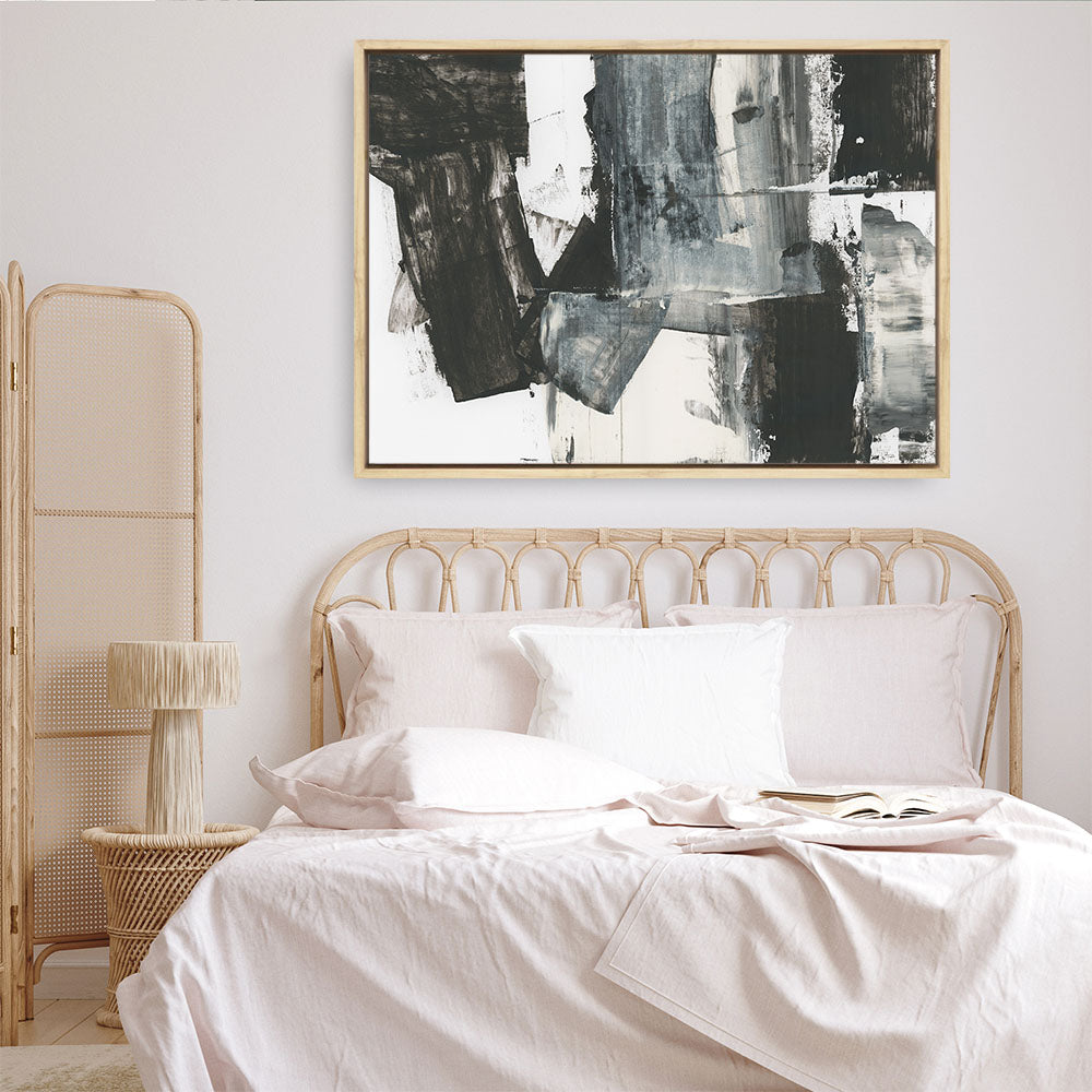 Shop Rave Review II Canvas Print a painted abstract themed framed canvas wall art print from The Print Emporium artwork collection - Buy Australian made fine art painting style stretched canvas prints for the home and your interior decor space, TPE-PC-WZ448-CA-35X46-NF