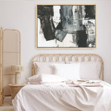 Shop Rave Review II Canvas Print a painted abstract themed framed canvas wall art print from The Print Emporium artwork collection - Buy Australian made fine art painting style stretched canvas prints for the home and your interior decor space, TPE-PC-WZ448-CA-35X46-NF