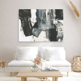 Shop Rave Review II Canvas Print a painted abstract themed framed canvas wall art print from The Print Emporium artwork collection - Buy Australian made fine art painting style stretched canvas prints for the home and your interior decor space, TPE-PC-WZ448-CA-35X46-NF