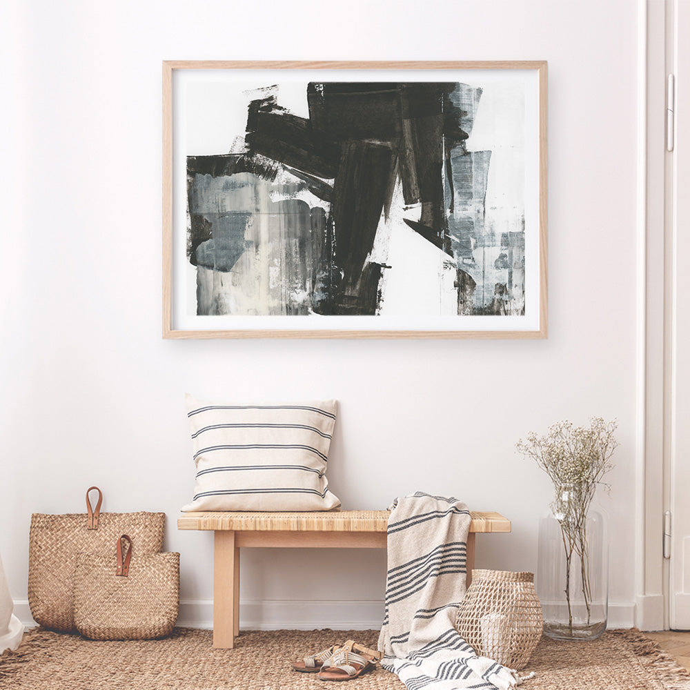 Shop Rave Review III Art Print a painted abstract themed wall art print from The Print Emporium wall artwork collection - Buy Australian made fine art painting style poster and framed prints for the home and your interior decor room, TPE-PC-WZ449-AP