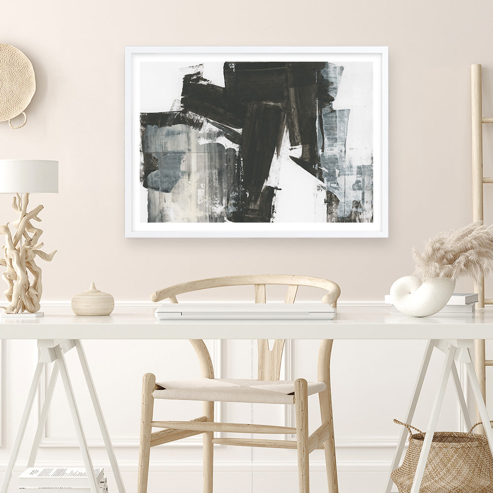 Shop Rave Review III Art Print a painted abstract themed wall art print from The Print Emporium wall artwork collection - Buy Australian made fine art painting style poster and framed prints for the home and your interior decor room, TPE-PC-WZ449-AP