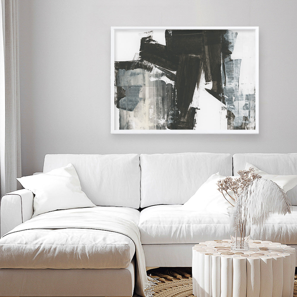 Shop Rave Review III Art Print a painted abstract themed wall art print from The Print Emporium wall artwork collection - Buy Australian made fine art painting style poster and framed prints for the home and your interior decor room, TPE-PC-WZ449-AP