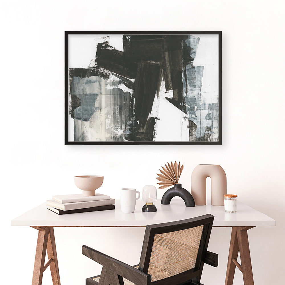 Shop Rave Review III Art Print a painted abstract themed wall art print from The Print Emporium wall artwork collection - Buy Australian made fine art painting style poster and framed prints for the home and your interior decor room, TPE-PC-WZ449-AP