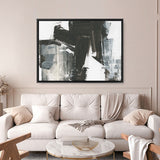 Shop Rave Review III Canvas Print a painted abstract themed framed canvas wall art print from The Print Emporium artwork collection - Buy Australian made fine art painting style stretched canvas prints for the home and your interior decor space, TPE-PC-WZ449-CA-35X46-NF