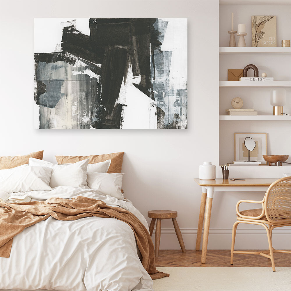 Shop Rave Review III Canvas Print a painted abstract themed framed canvas wall art print from The Print Emporium artwork collection - Buy Australian made fine art painting style stretched canvas prints for the home and your interior decor space, TPE-PC-WZ449-CA-35X46-NF