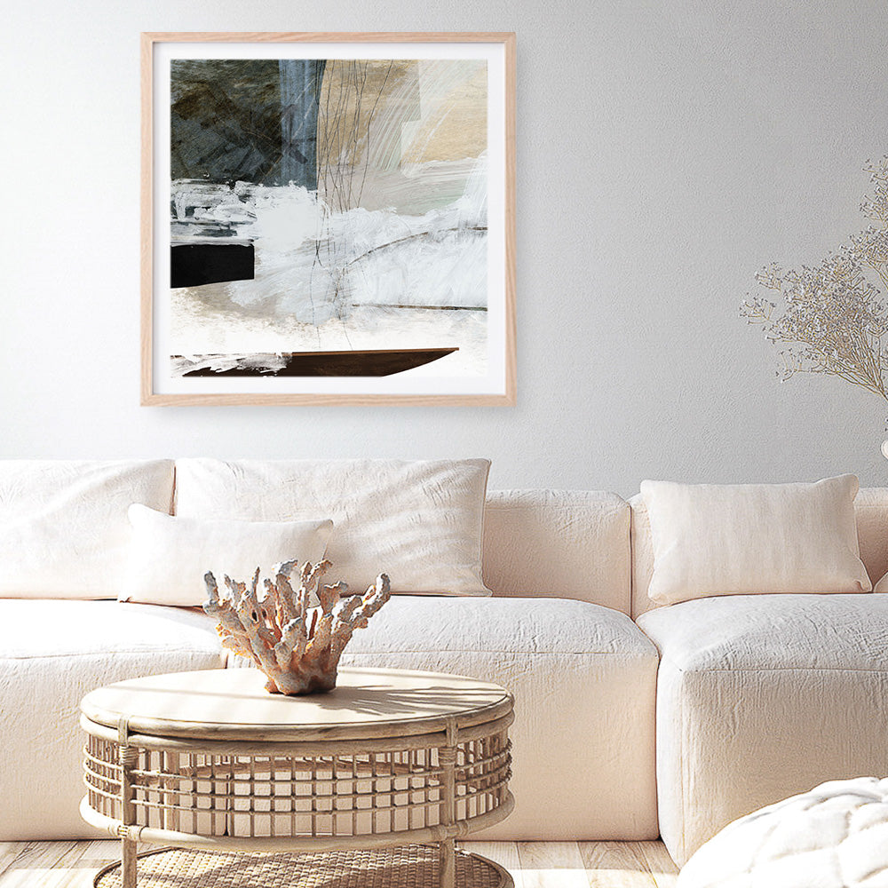 Shop Reach You (Square) Art Print a painted abstract themed wall art print from The Print Emporium wall artwork collection - Buy Australian made fine art painting style poster and framed prints for the home and your interior decor room, TPE-DH-312-AP