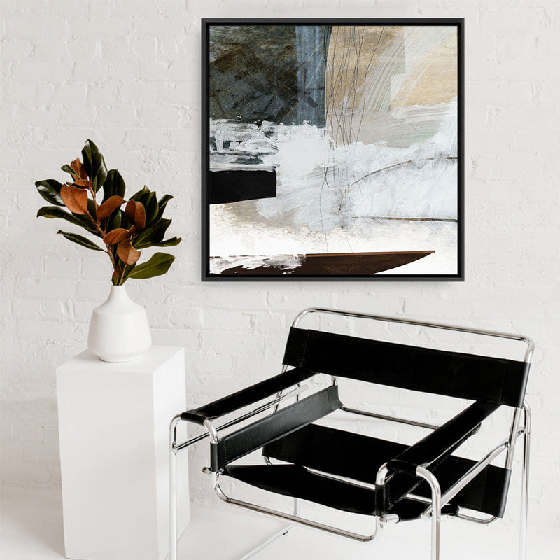 Shop Reach You (Square) Canvas Print a painted abstract themed framed canvas wall art print from The Print Emporium artwork collection - Buy Australian made fine art painting style stretched canvas prints for the home and your interior decor space, TPE-DH-312-CA-40X40-NF