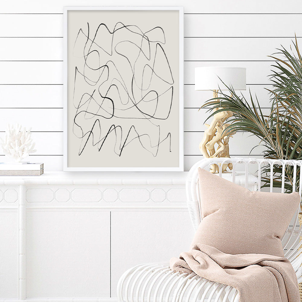 Shop Ready Art Print a painted abstract themed wall art print from The Print Emporium wall artwork collection - Buy Australian made fine art painting style poster and framed prints for the home and your interior decor room, TPE-DH-359-AP