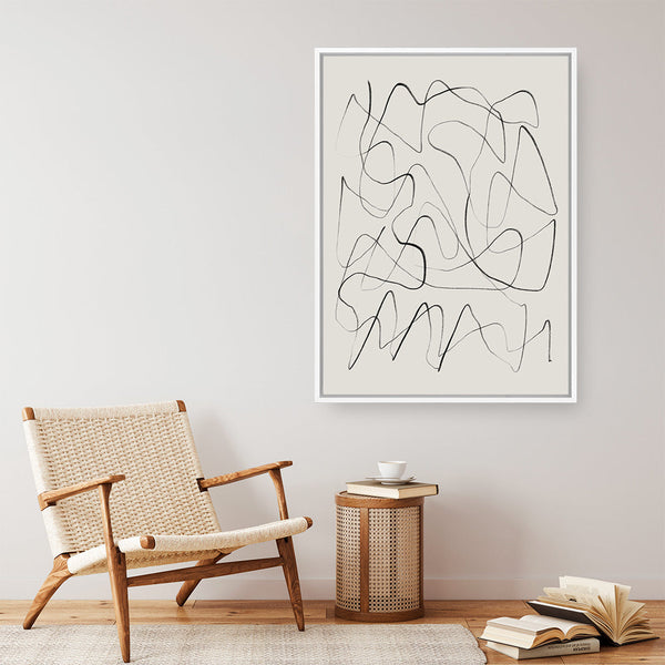 Shop Ready Canvas Print a painted abstract themed framed canvas wall art print from The Print Emporium artwork collection - Buy Australian made fine art painting style stretched canvas prints for the home and your interior decor space, TPE-DH-359-CA-35X46-NF