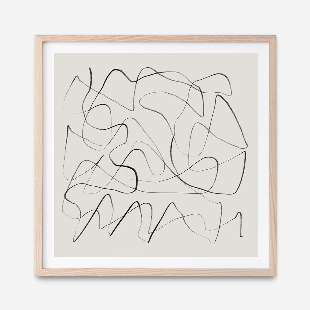 Shop Ready (Square) Art Print a painted abstract themed wall art print from The Print Emporium wall artwork collection - Buy Australian made fine art painting style poster and framed prints for the home and your interior decor room, TPE-DH-171-AP