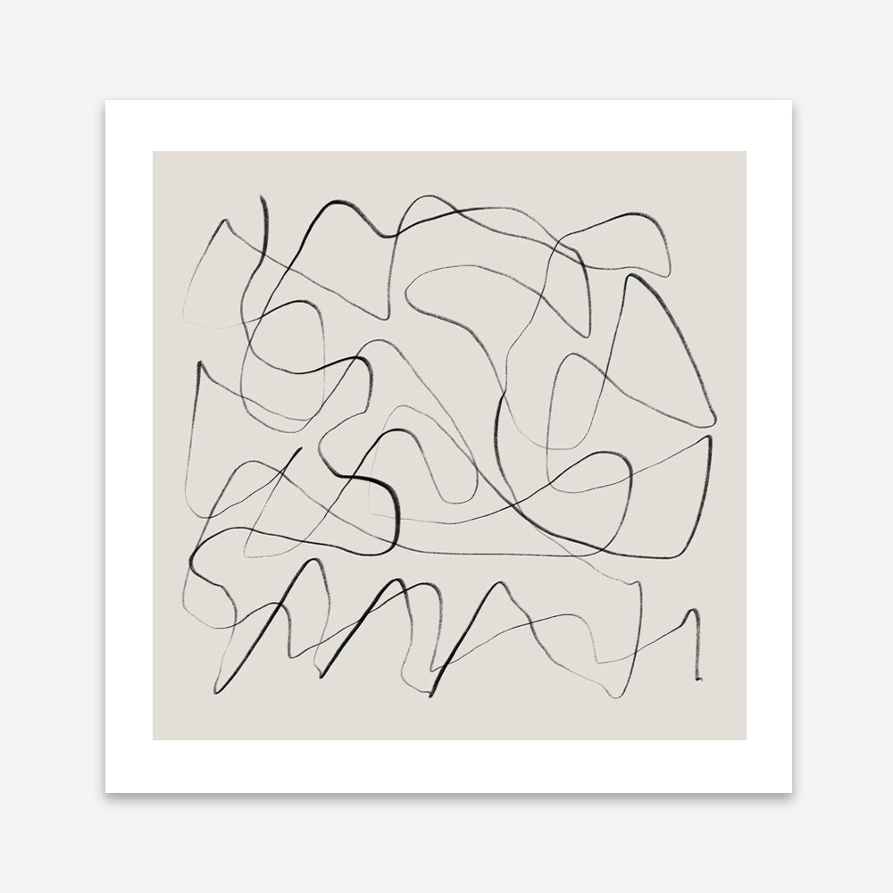 Shop Ready (Square) Art Print a painted abstract themed wall art print from The Print Emporium wall artwork collection - Buy Australian made fine art painting style poster and framed prints for the home and your interior decor room, TPE-DH-171-AP