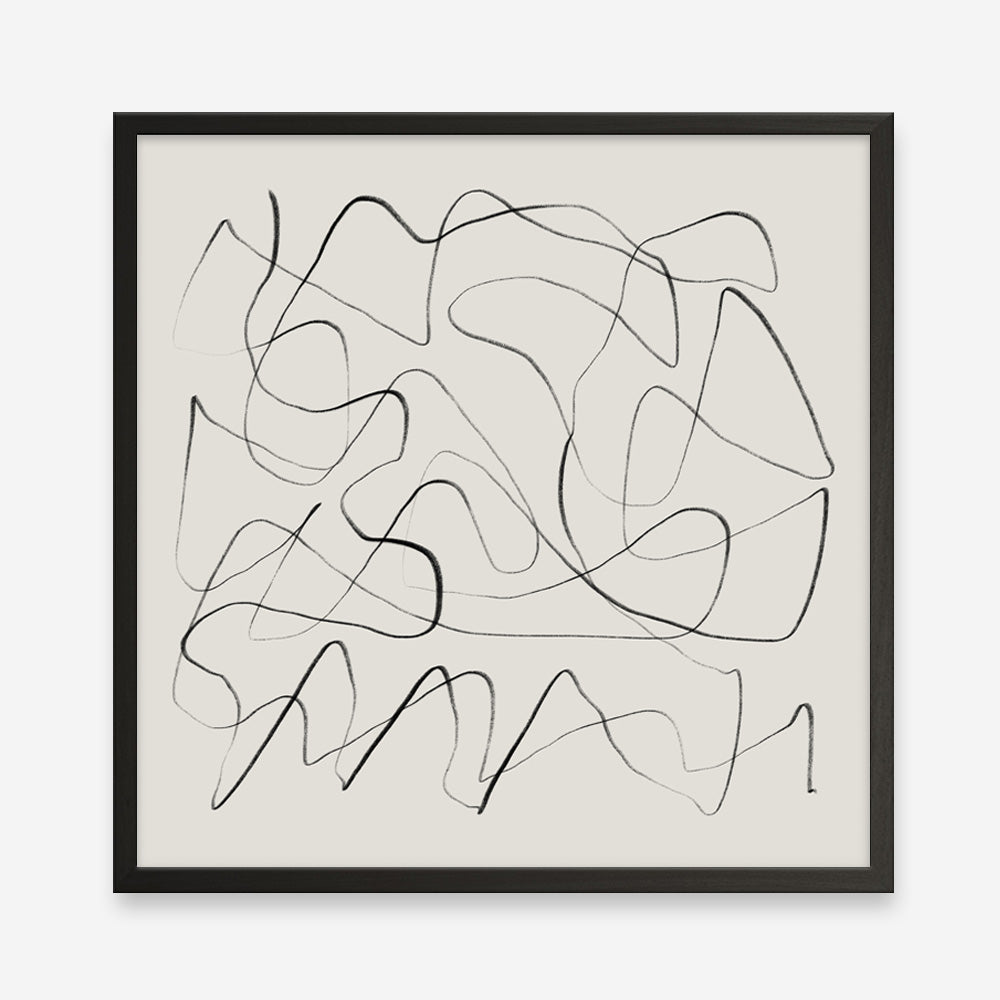 Shop Ready (Square) Art Print a painted abstract themed wall art print from The Print Emporium wall artwork collection - Buy Australian made fine art painting style poster and framed prints for the home and your interior decor room, TPE-DH-171-AP