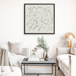 Shop Ready (Square) Art Print a painted abstract themed wall art print from The Print Emporium wall artwork collection - Buy Australian made fine art painting style poster and framed prints for the home and your interior decor room, TPE-DH-171-AP