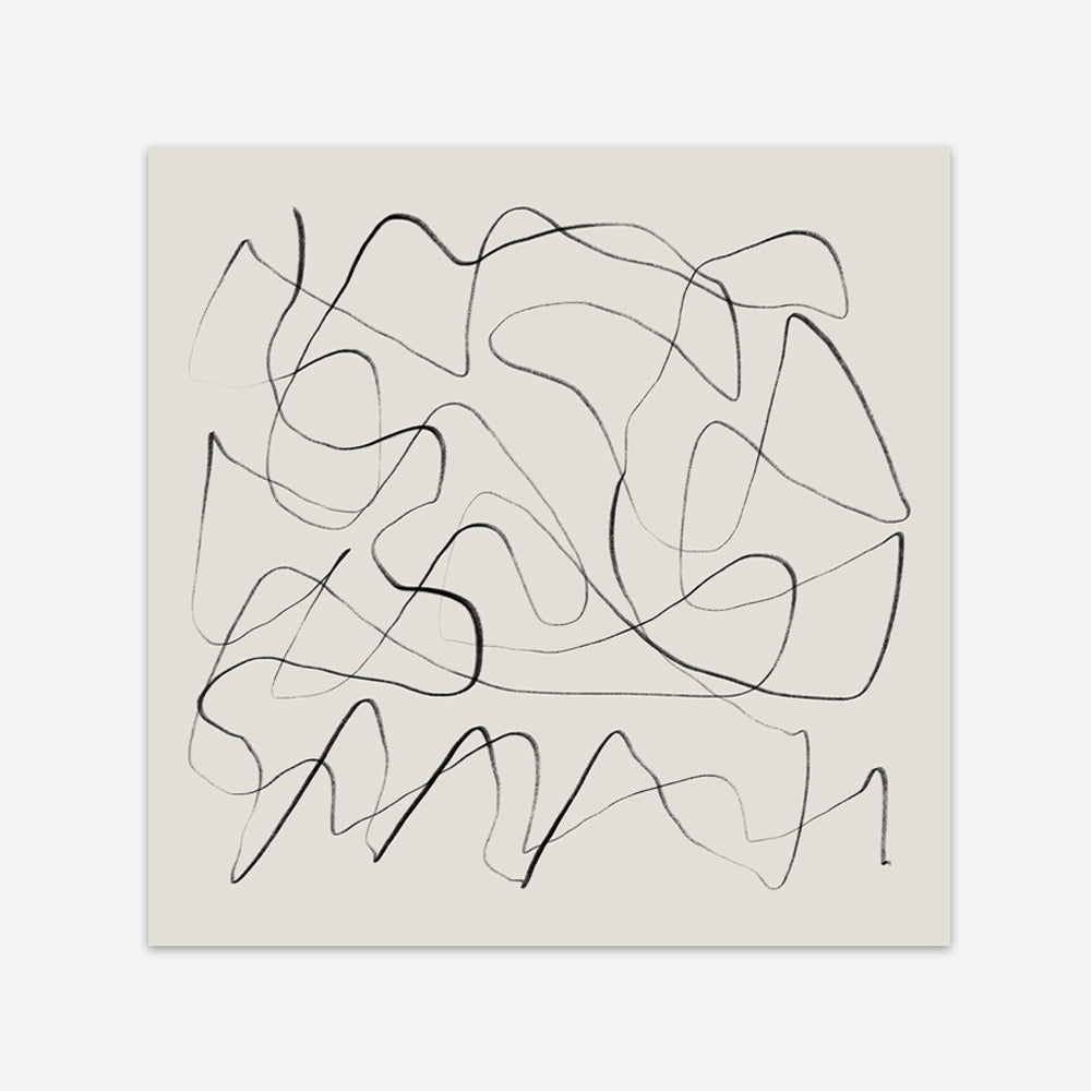 Shop Ready (Square) Art Print a painted abstract themed wall art print from The Print Emporium wall artwork collection - Buy Australian made fine art painting style poster and framed prints for the home and your interior decor room, TPE-DH-171-AP