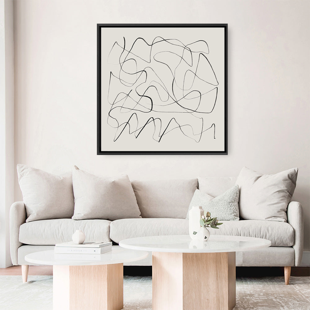 Shop Ready (Square) Canvas Print a painted abstract themed framed canvas wall art print from The Print Emporium artwork collection - Buy Australian made fine art painting style stretched canvas prints for the home and your interior decor space, TPE-DH-171-CA-40X40-NF