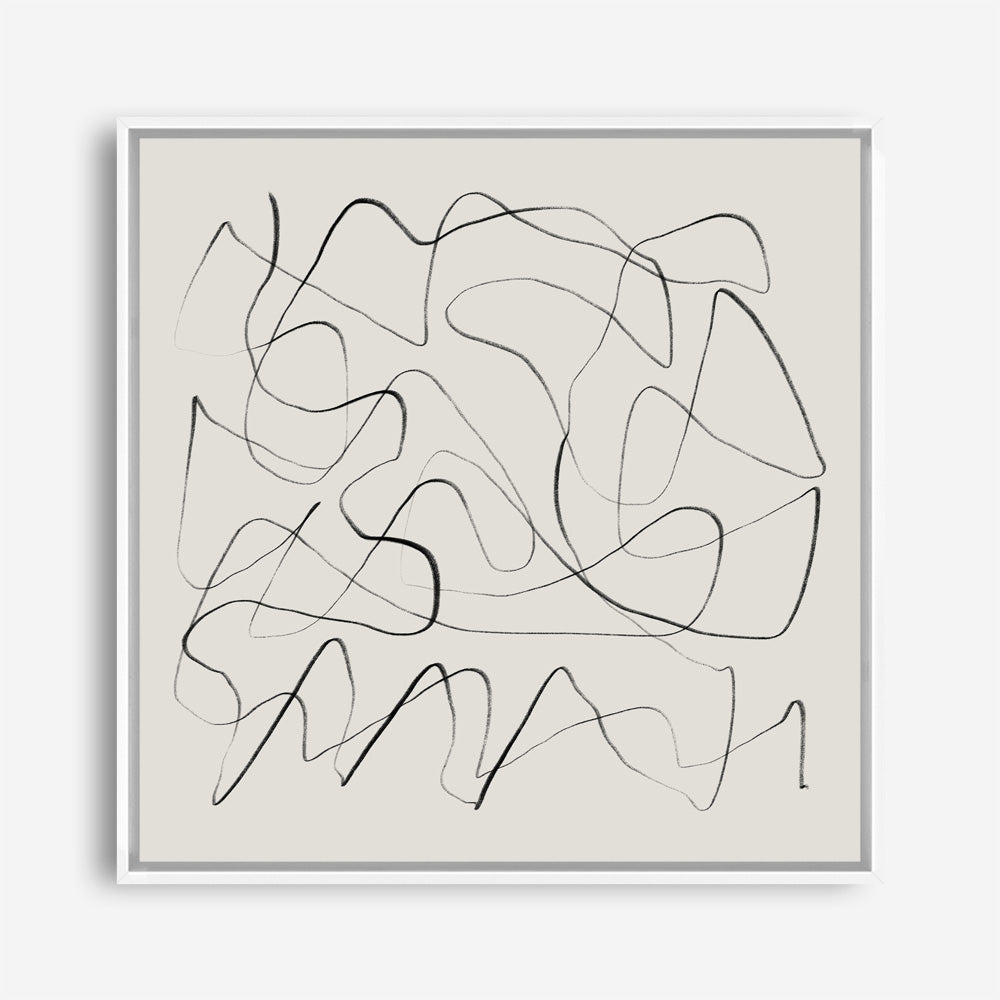 Shop Ready (Square) Canvas Print a painted abstract themed framed canvas wall art print from The Print Emporium artwork collection - Buy Australian made fine art painting style stretched canvas prints for the home and your interior decor space, TPE-DH-171-CA-40X40-NF