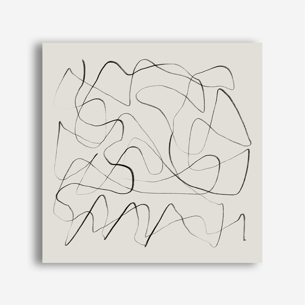 Shop Ready (Square) Canvas Print a painted abstract themed framed canvas wall art print from The Print Emporium artwork collection - Buy Australian made fine art painting style stretched canvas prints for the home and your interior decor space, TPE-DH-171-CA-40X40-NF