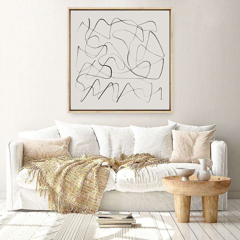 Shop Ready (Square) Canvas Print a painted abstract themed framed canvas wall art print from The Print Emporium artwork collection - Buy Australian made fine art painting style stretched canvas prints for the home and your interior decor space, TPE-DH-171-CA-40X40-NF