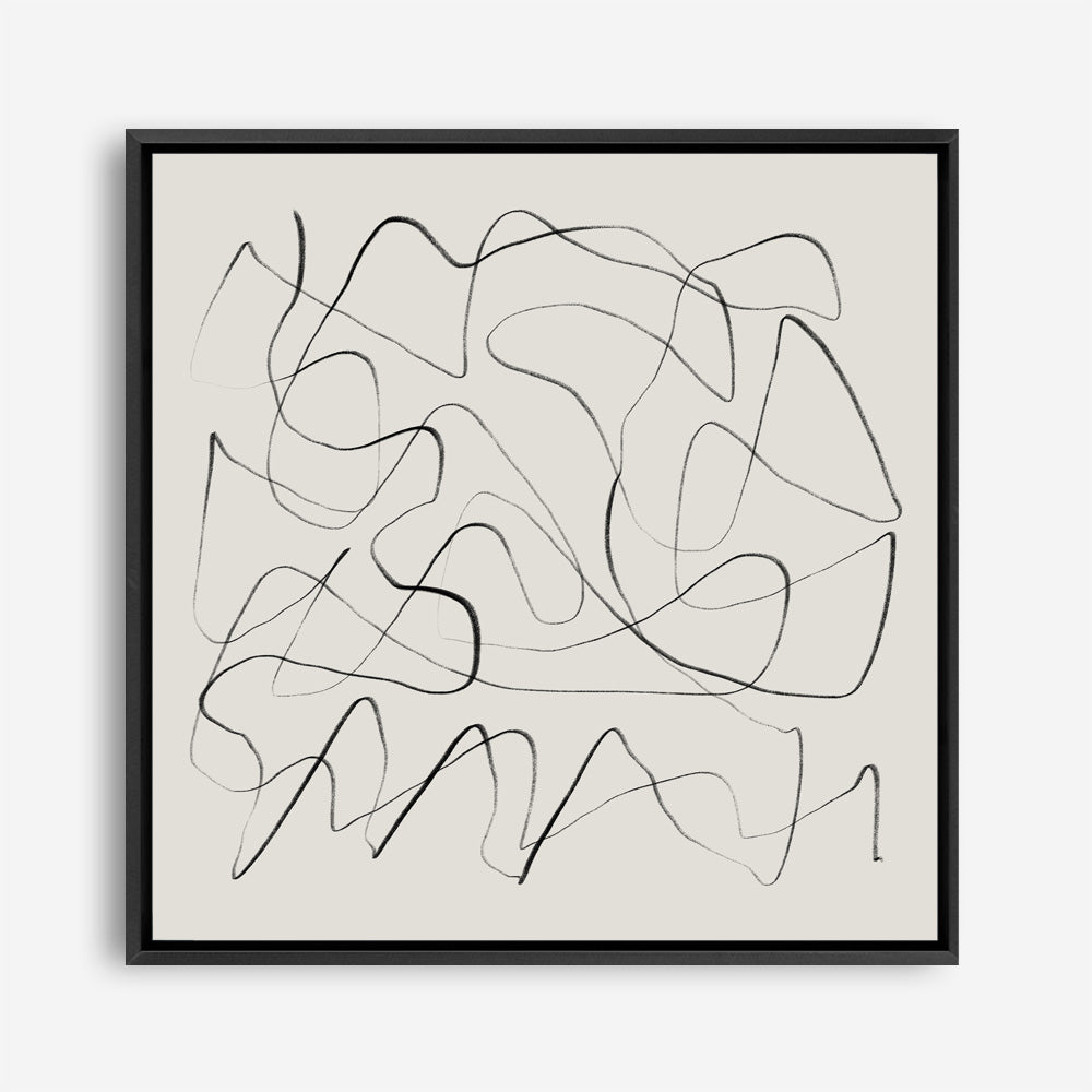 Shop Ready (Square) Canvas Print a painted abstract themed framed canvas wall art print from The Print Emporium artwork collection - Buy Australian made fine art painting style stretched canvas prints for the home and your interior decor space, TPE-DH-171-CA-40X40-NF