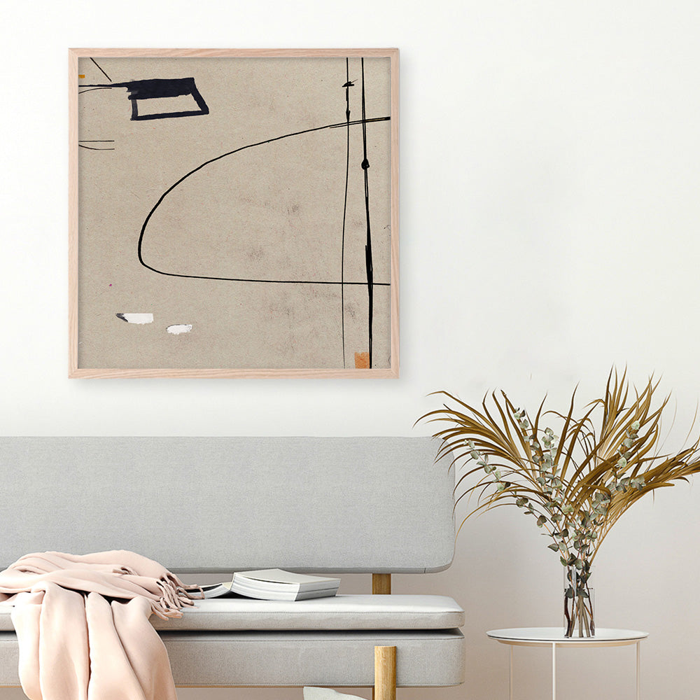 Shop Regenerate 1 (Square) Art Print a painted abstract themed wall art print from The Print Emporium wall artwork collection - Buy Australian made fine art painting style poster and framed prints for the home and your interior decor room, TPE-DH-308-AP