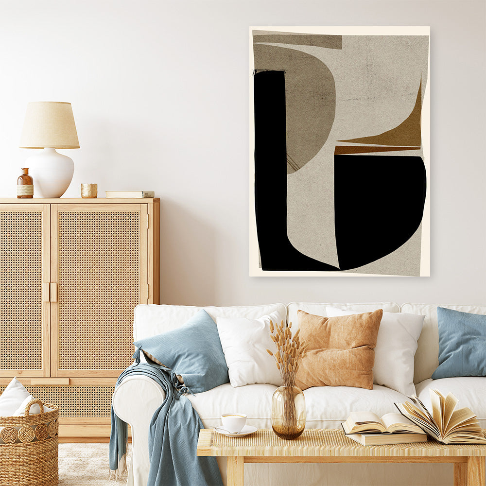 Shop Remix Canvas Print a painted abstract themed framed canvas wall art print from The Print Emporium artwork collection - Buy Australian made fine art painting style stretched canvas prints for the home and your interior decor space, TPE-DH-087-CA-35X46-NF