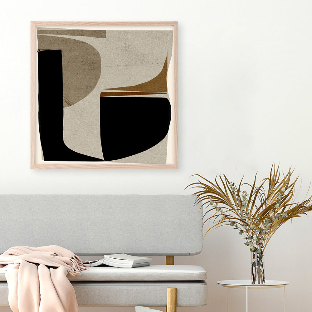 Shop Remix (Square) Art Print a painted abstract themed wall art print from The Print Emporium wall artwork collection - Buy Australian made fine art painting style poster and framed prints for the home and your interior decor room, TPE-DH-310-AP