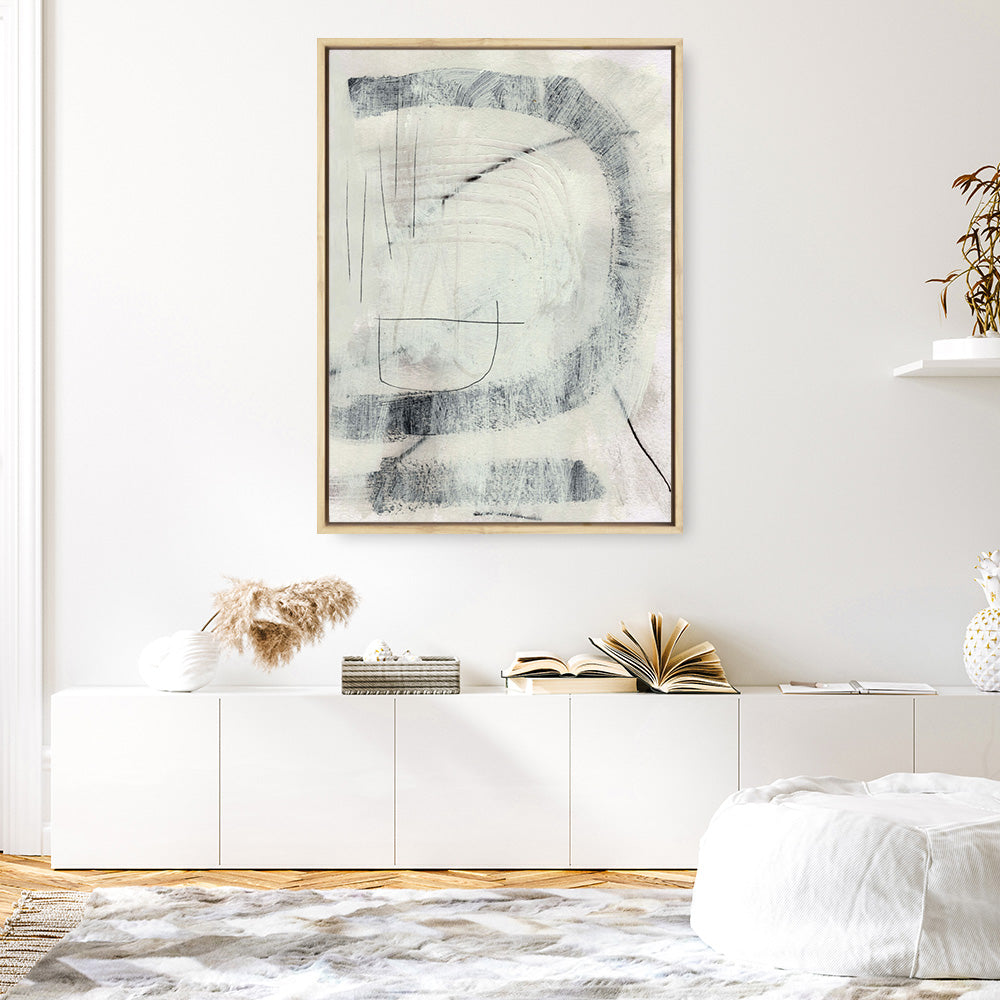 Shop Respond Canvas Print a painted abstract themed framed canvas wall art print from The Print Emporium artwork collection - Buy Australian made fine art painting style stretched canvas prints for the home and your interior decor space, TPE-DH-088-CA-35X46-NF