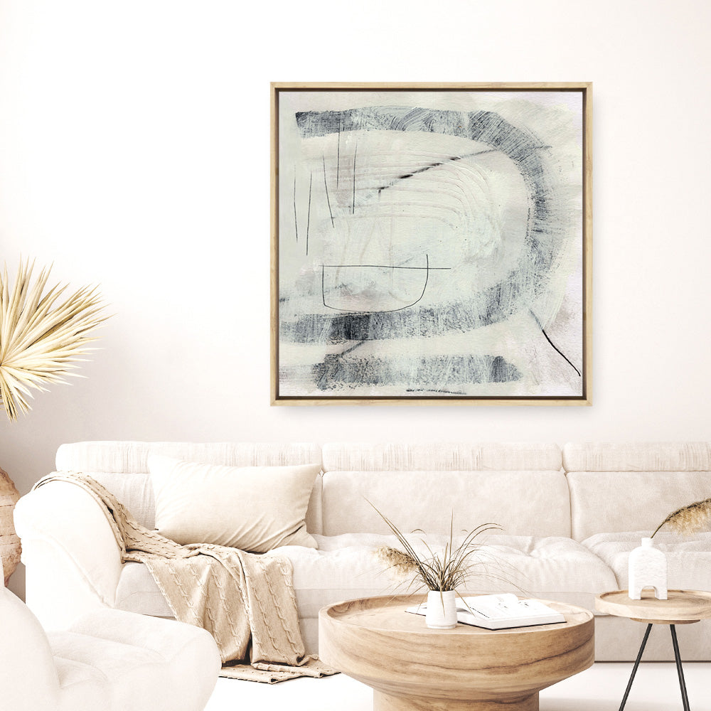 Shop Respond (Square) Canvas Print a painted abstract themed framed canvas wall art print from The Print Emporium artwork collection - Buy Australian made fine art painting style stretched canvas prints for the home and your interior decor space, TPE-DH-311-CA-40X40-NF