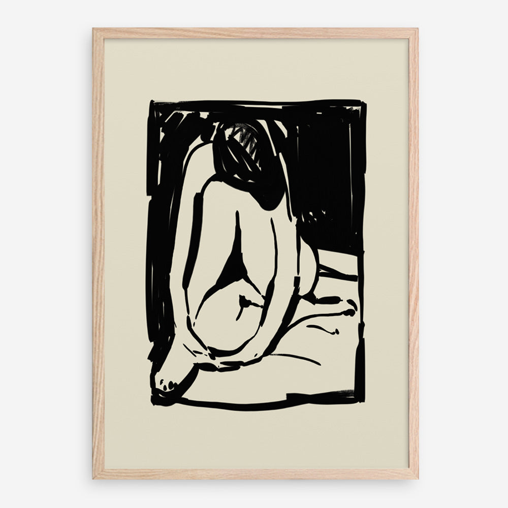 Shop Rest Art Print a painted abstract themed wall art print from The Print Emporium wall artwork collection - Buy Australian made fine art painting style poster and framed prints for the home and your interior decor room, TPE-DH-089-AP