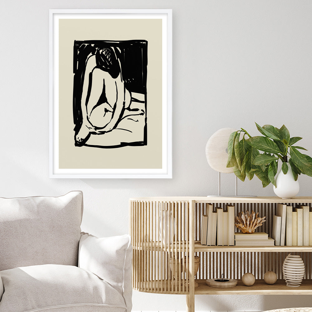 Shop Rest Art Print a painted abstract themed wall art print from The Print Emporium wall artwork collection - Buy Australian made fine art painting style poster and framed prints for the home and your interior decor room, TPE-DH-089-AP