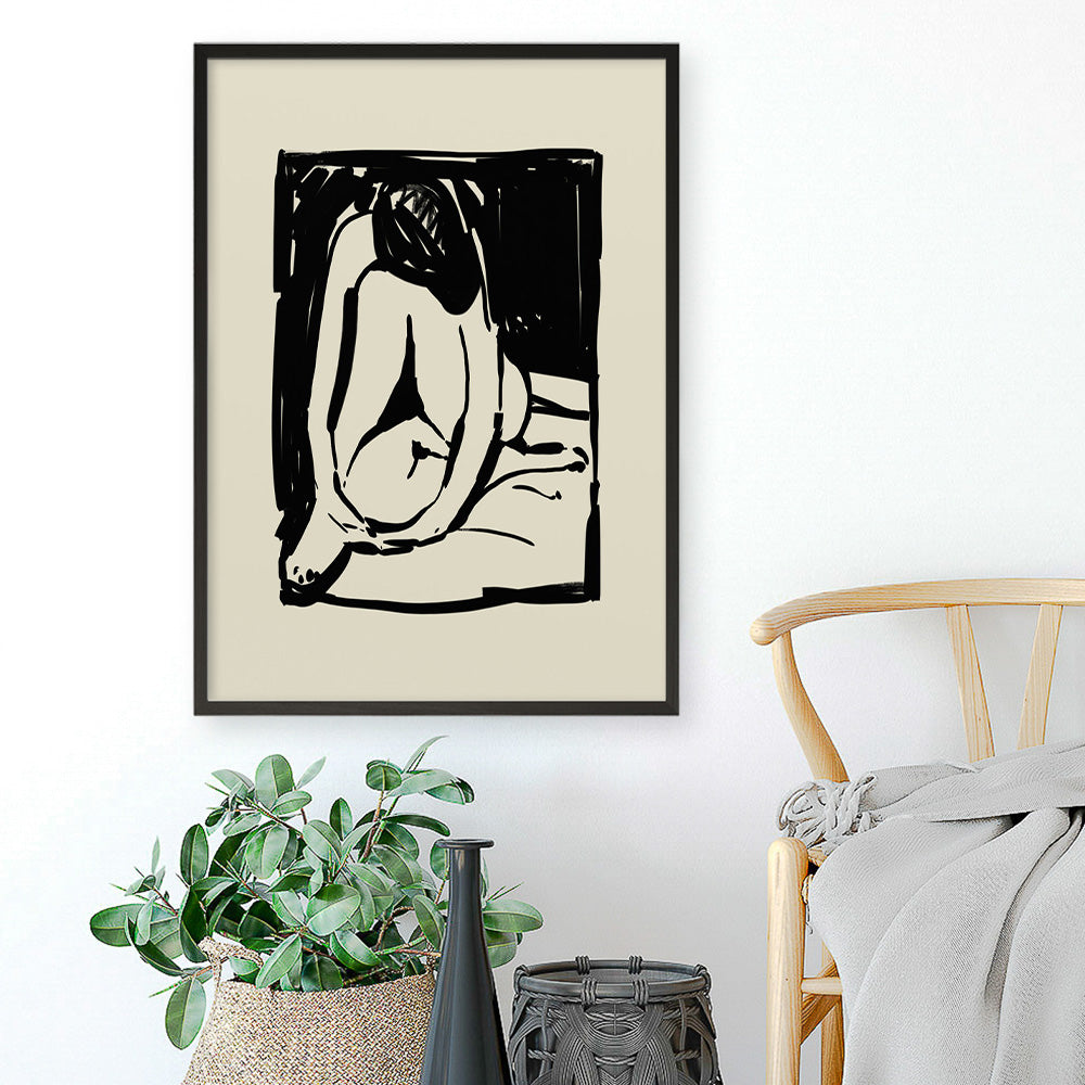 Shop Rest Art Print a painted abstract themed wall art print from The Print Emporium wall artwork collection - Buy Australian made fine art painting style poster and framed prints for the home and your interior decor room, TPE-DH-089-AP