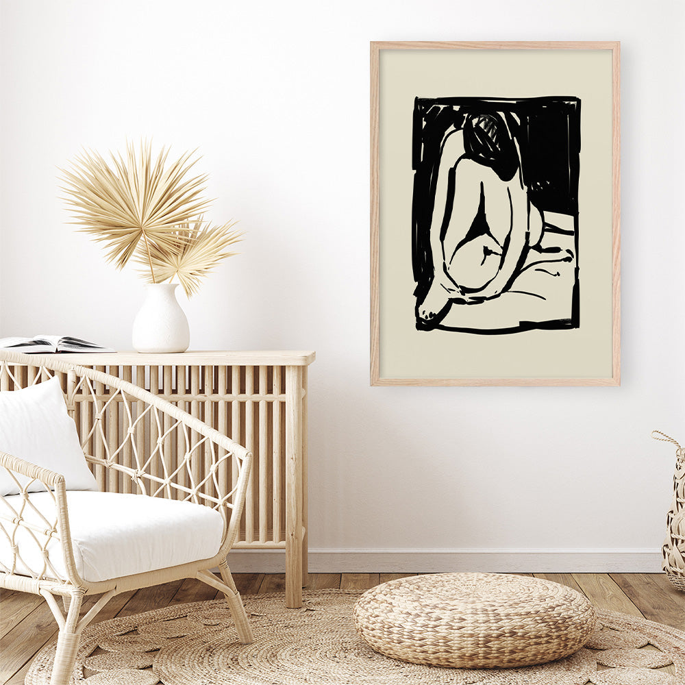 Shop Rest Art Print a painted abstract themed wall art print from The Print Emporium wall artwork collection - Buy Australian made fine art painting style poster and framed prints for the home and your interior decor room, TPE-DH-089-AP