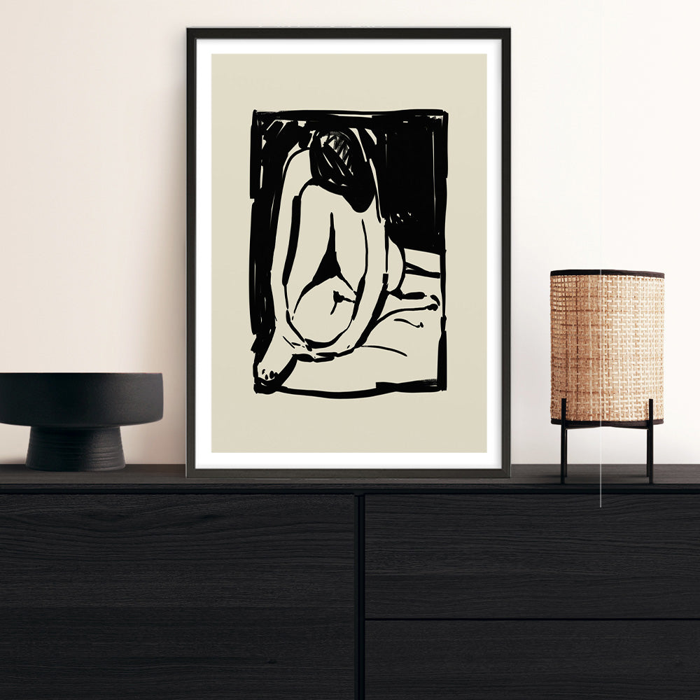 Shop Rest Art Print a painted abstract themed wall art print from The Print Emporium wall artwork collection - Buy Australian made fine art painting style poster and framed prints for the home and your interior decor room, TPE-DH-089-AP