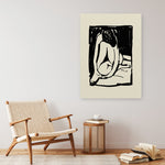 Shop Rest Canvas Print a painted abstract themed framed canvas wall art print from The Print Emporium artwork collection - Buy Australian made fine art painting style stretched canvas prints for the home and your interior decor space, TPE-DH-089-CA-35X46-NF