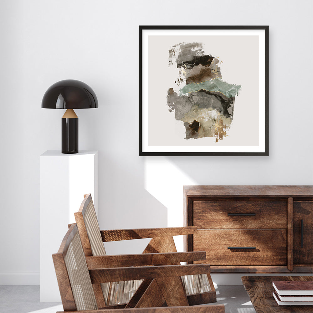 Shop Return To Spring (Square) Art Print a painted abstract themed wall art print from The Print Emporium wall artwork collection - Buy Australian made fine art painting style poster and framed prints for the home and your interior decor room, TPE-PC-PI404-AP