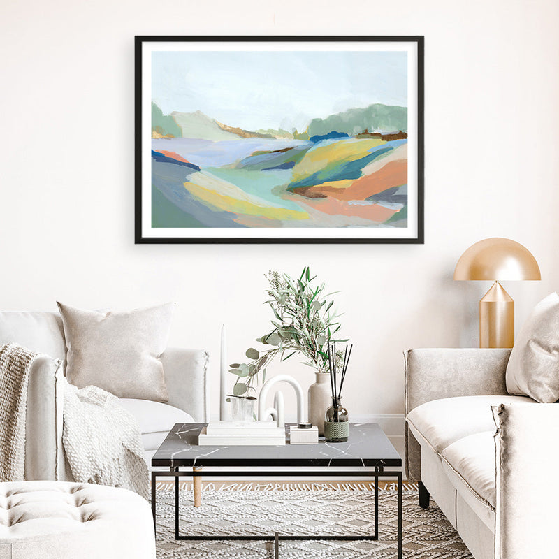 Shop Return to Nature I Art Print a painted abstract themed wall art print from The Print Emporium wall artwork collection - Buy Australian made fine art painting style poster and framed prints for the home and your interior decor room, TPE-PC-EZ687-AP