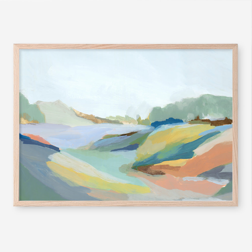 Shop Return to Nature I Art Print a painted abstract themed wall art print from The Print Emporium wall artwork collection - Buy Australian made fine art painting style poster and framed prints for the home and your interior decor room, TPE-PC-EZ687-AP