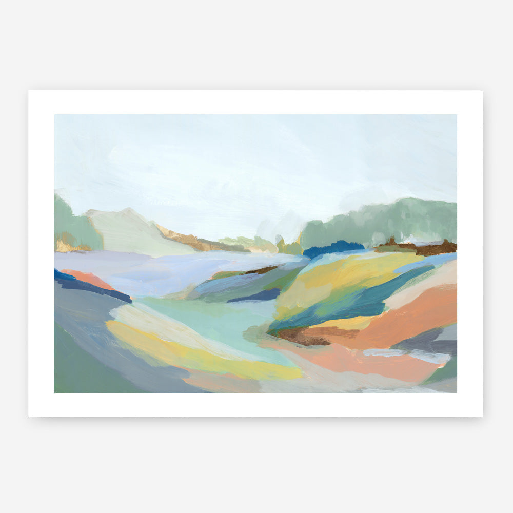 Shop Return to Nature I Art Print a painted abstract themed wall art print from The Print Emporium wall artwork collection - Buy Australian made fine art painting style poster and framed prints for the home and your interior decor room, TPE-PC-EZ687-AP