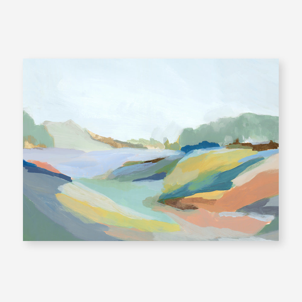 Shop Return to Nature I Art Print a painted abstract themed wall art print from The Print Emporium wall artwork collection - Buy Australian made fine art painting style poster and framed prints for the home and your interior decor room, TPE-PC-EZ687-AP