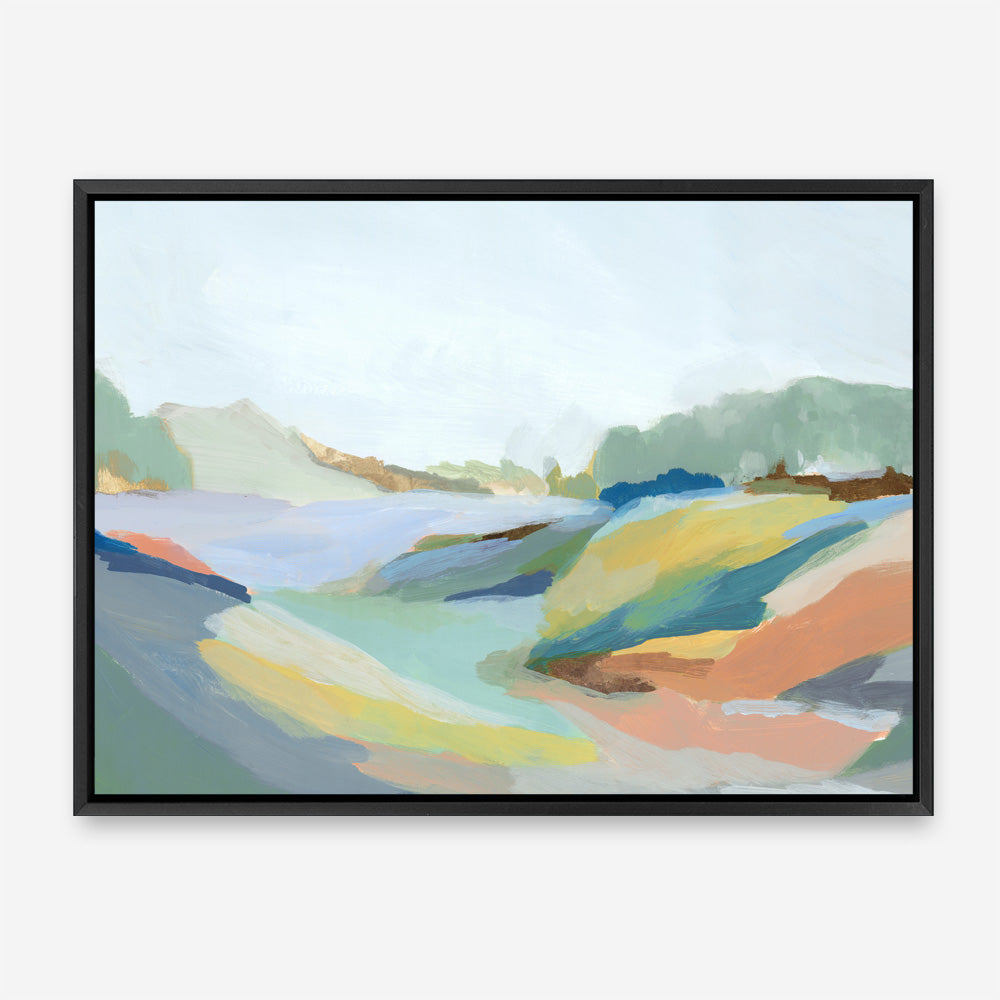 Shop Return to Nature I Canvas Print a painted abstract themed framed canvas wall art print from The Print Emporium artwork collection - Buy Australian made fine art painting style stretched canvas prints for the home and your interior decor space, TPE-PC-EZ687-CA-35X46-NF