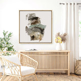 Shop Return to Spring (Square) Canvas Print a painted abstract themed framed canvas wall art print from The Print Emporium artwork collection - Buy Australian made fine art painting style stretched canvas prints for the home and your interior decor space, TPE-PC-PI404-CA-40X40-NF