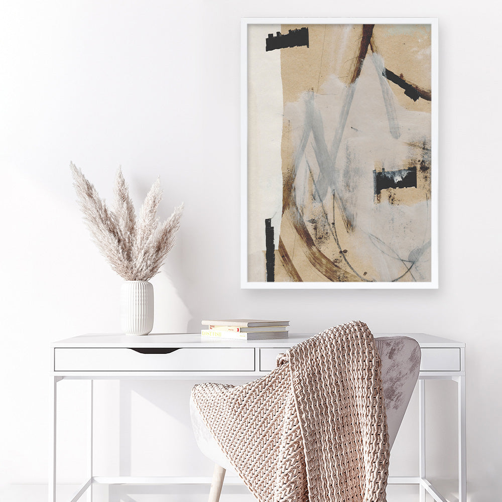 Shop Reunion Art Print a painted abstract themed wall art print from The Print Emporium wall artwork collection - Buy Australian made fine art painting style poster and framed prints for the home and your interior decor room, TPE-DH-360-AP