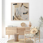 Shop Reunion (Square) Art Print a painted abstract themed wall art print from The Print Emporium wall artwork collection - Buy Australian made fine art painting style poster and framed prints for the home and your interior decor room, TPE-DH-172-AP