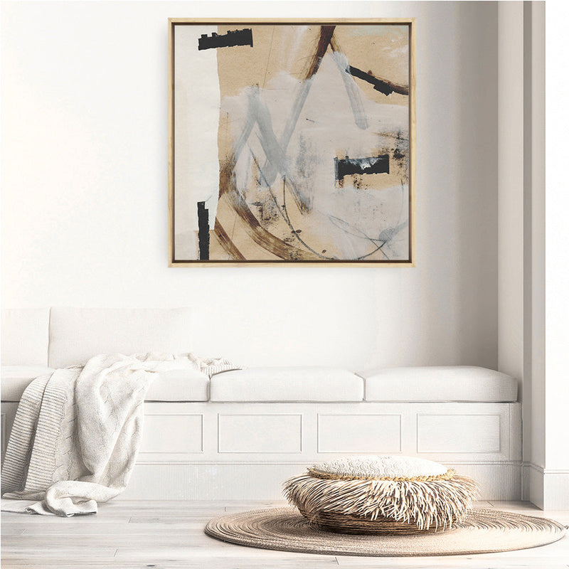 Shop Reunion (Square) Canvas Print a painted abstract themed framed canvas wall art print from The Print Emporium artwork collection - Buy Australian made fine art painting style stretched canvas prints for the home and your interior decor space, TPE-DH-172-CA-40X40-NF