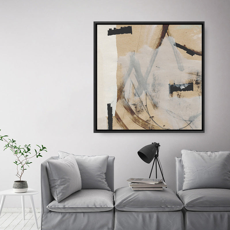 Shop Reunion (Square) Canvas Print a painted abstract themed framed canvas wall art print from The Print Emporium artwork collection - Buy Australian made fine art painting style stretched canvas prints for the home and your interior decor space, TPE-DH-172-CA-40X40-NF