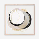 Shop Ring of Gold I (Square) Art Print a painted abstract themed wall art print from The Print Emporium wall artwork collection - Buy Australian made fine art painting style poster and framed prints for the home and your interior decor room, TPE-PC-PI429-AP