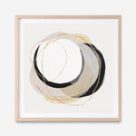 Shop Ring of Gold I (Square) Art Print a painted abstract themed wall art print from The Print Emporium wall artwork collection - Buy Australian made fine art painting style poster and framed prints for the home and your interior decor room, TPE-PC-PI429-AP