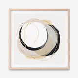Shop Ring of Gold I (Square) Art Print a painted abstract themed wall art print from The Print Emporium wall artwork collection - Buy Australian made fine art painting style poster and framed prints for the home and your interior decor room, TPE-PC-PI429-AP